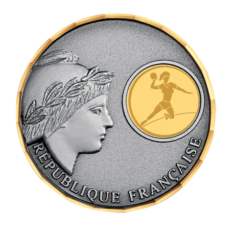 MEDAILLE LAITON MARIANNE  70mm