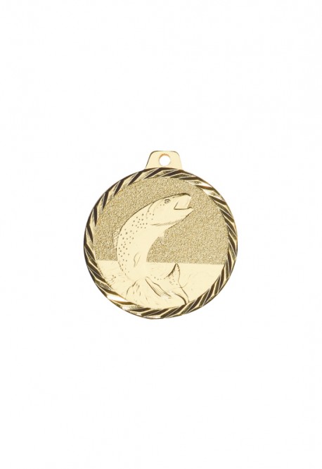 Médaille Ø 50 mm Pêche  - NZ06