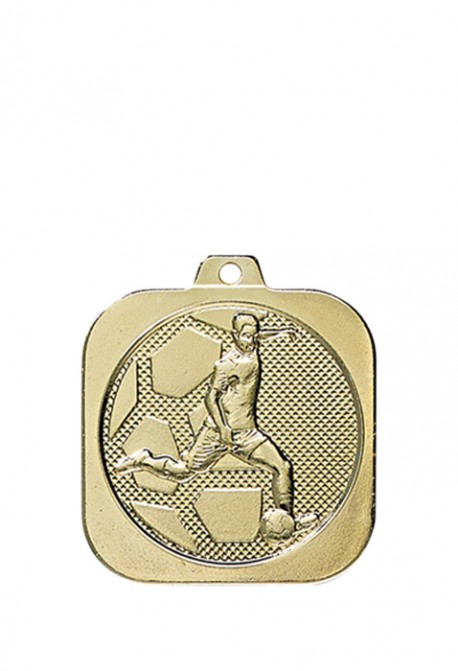 Médaille 35 x 35 mm Football  - DK08