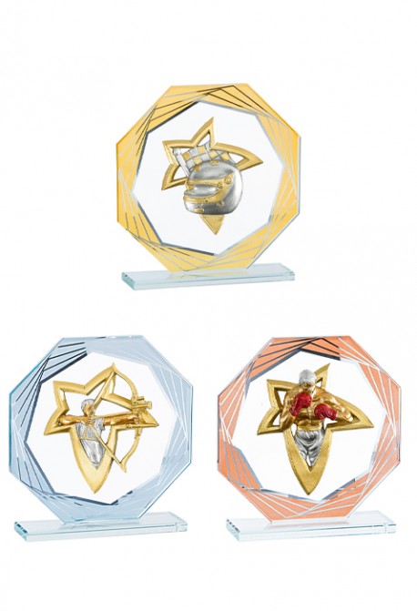 Trophée Verre Personnalisé 130-11-NJ