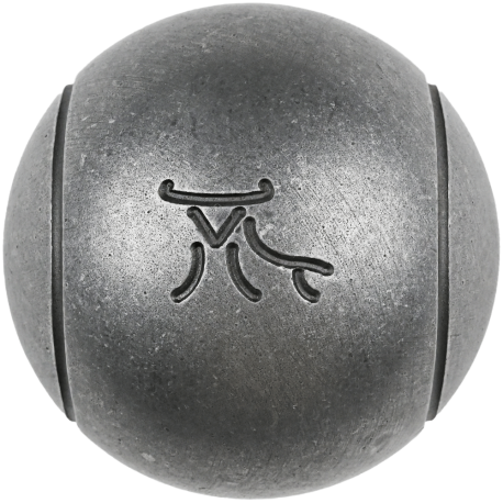 Boules Inox striées