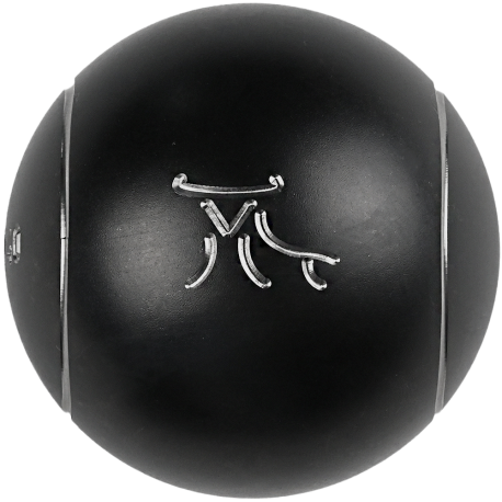 Boules carbone striées