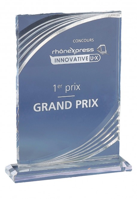 Trophée Plexi Personnalisé 180-31-CLI