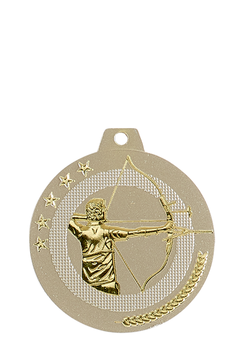 Médaille Ø 50 mm Tir à l'arc  - NQ14