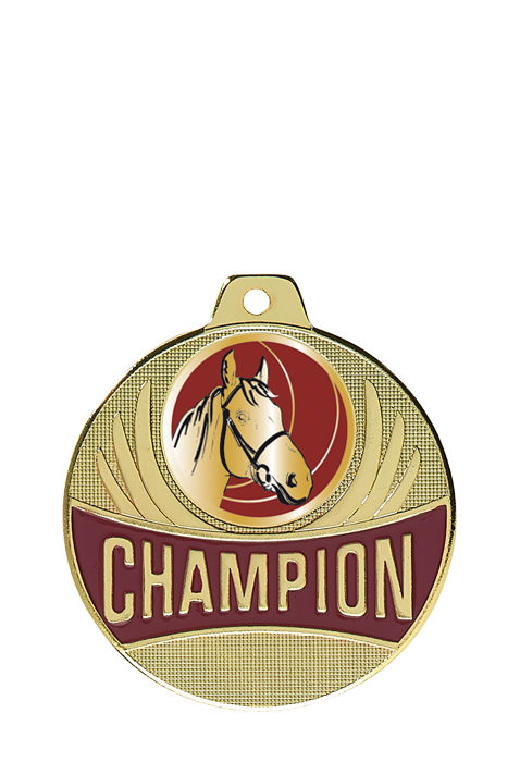 Médaille Ø 50 mm Équitation – CX07