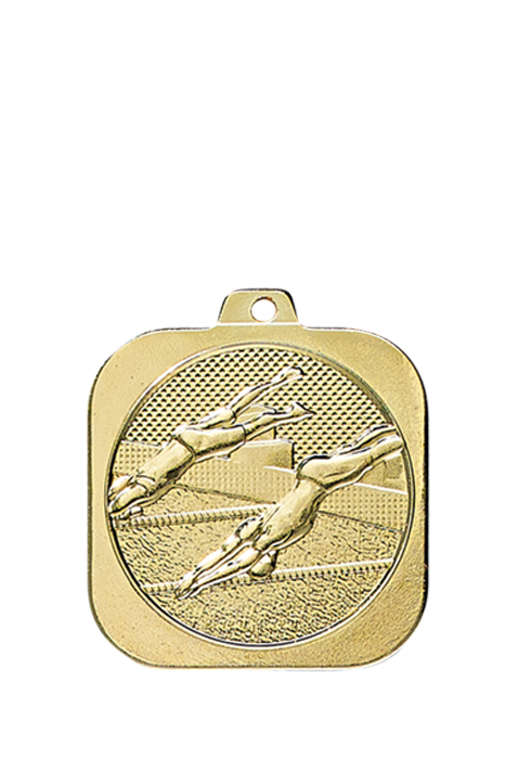 Médaille 35 x 35 mm Natation  - DK12